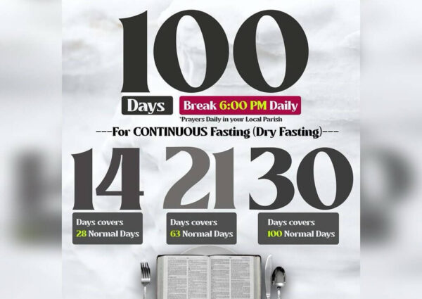 RCCG Fasting and Prayer Points Guide 2025 for 100 Days